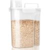 Rice Storage Container , Airtight Dry Food Cereal Containers Storage
