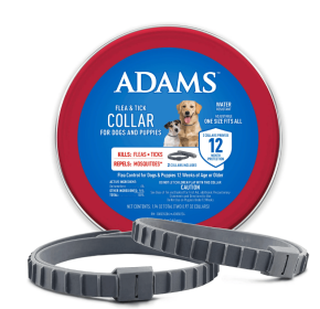 Adams Flea & Tick Collar for Dogs and Puppies, Value Pack (2 Pack)