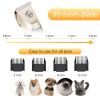 IK Pet Clippers , Rechargeable Cordless Electric Trimmer Grooming Clippers Set