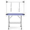 Professional Dog Pet Grooming Table Large Adjustable Heavy Duty Portable w/Arm & Noose & Mesh Tray